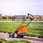 Газонокосилка электрическая YARD FOX EL4455, травосборник 55 л, 2000 Вт