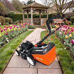 Газонокосилка бензиновая YARD FOX 53S HW, самоходная, травосборник 65 л, 3700 Вт