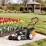 Газонокосилка бензиновая YARD FOX 53SH V Honda самоходная, травосборник 60 л, 2800 Вт