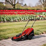 Газонокосилка электрическая Einhell GC-EM 1800/43 3400090 травосборник 50 л, 1800 Вт 