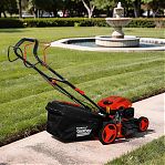 Газонокосилка бензиновая Startul Garden 46 SM, самоходная, травосборник 60 л, 3700 Вт