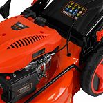 Газонокосилка бензиновая Startul Garden 51 SM самоходная, травосборник 70 л, 4000 Вт