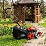 Газонокосилка бензиновая Startul Garden 51 SM самоходная, травосборник 70 л, 4000 Вт