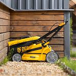 Газонокосилка электрическая Denzel GMC-1800 96629, травосборник 35 л, 1800 Вт