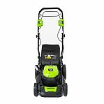 Газонокосилка аккумуляторная Greenworks GD40LM46SPK5, 40В, 1 акк. х 5,0 Ah+з.у