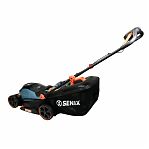 Газонокосилка аккумуляторная Senix LPPX2-M1-EU, 40В, 2 акк.х 4,0Ah + з.у