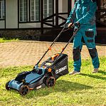 Газонокосилка аккумуляторная Senix LPPX2-M1-EU, 40В травосборник 45 л, 2 АКБ 4 A•ч, зарядное устройство