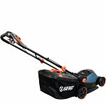 Газонокосилка аккумуляторная Senix LPPX2-M1-EU, 40В травосборник 45 л, 2 АКБ 4 A•ч, зарядное устройство