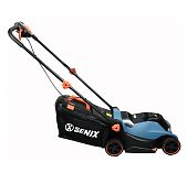 Газонокосилка аккумуляторная Senix LPPX2-L-EU, 1 акк. х 20В х 4.0 Ah +з.у.