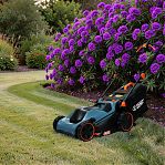 Газонокосилка электрическая Senix LPPE20-M травосборник 50 л,  2000 Вт