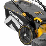 Газонокосилка бензиновая GUNTER LMB-535 SV  GU2412-8 самоходная, травосборник 65 л, 4100 Вт