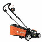Газонокосилка аккумуляторная YARD FOX EL 3435 B SET, 40В, травосборник 35 л, АКБ 4 A•ч, зарядное устройство