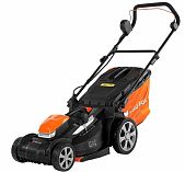 Газонокосилка аккумуляторная YARD FOX EL 4045 B SET, 40В, травосборник 45 л, АКБ 4 A•ч, зарядное устройство