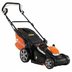 Газонокосилка аккумуляторная YARD FOX EL 4045 B SET, 40В, травосборник 45 л, АКБ 4 A•ч, зарядное устройство