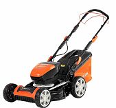 Газонокосилка аккумуляторная YARD FOX EL 4655 B SET, 60В, самоходная, травосборник 55 л, АКБ 4 A•ч, зарядное устройство