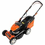 Газонокосилка аккумуляторная YARD FOX EL 4655 B SET, 60В, самоходная, травосборник 55 л, АКБ 4 A•ч, зарядное устройство