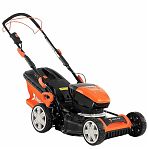 Газонокосилка аккумуляторная YARD FOX EL 4655 B SET, 60В, самоходная, травосборник 55 л, АКБ 4 A•ч, зарядное устройство