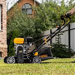 Скарификатор-аэратор бензиновый Denzel SAG-400 57802, травосборник 30 л, 5150 Вт