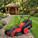 Газонокосилка электрическая Wortex LM 4219 травосборник 50 л, 1800 Вт