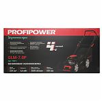 Газонокосилка бензиновая Profipower GLM-7,0P самоходная, травосборник 75 л, 5500 Вт 