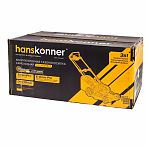 Газонокосилка аккумуляторная Hanskonner HCL4046BLS, 36В, самоходная, травосборник 50 л, без АКБ и зарядного устройства