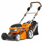 Газонокосилка аккумуляторная Daewoo DLM 5042Li-S SET, 21 В, самоходная, травосборник 65 л, 2 АКБ 5 A•ч, зарядное устройство