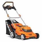 Газонокосилка электрическая Daewoo DLM2500E, травосборник 60 л, 2000 Вт