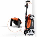 Газонокосилка аккумуляторная Daewoo DLM 4142Li SET, 42В, LED-фары, травосборник 50 л,  2 АКБ 5 A•ч, зарядное устройство