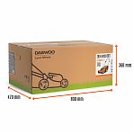 Газонокосилка аккумуляторная Daewoo DLM 4142Li SET, 42В, LED-фары, травосборник 50 л,  2 АКБ 5 A•ч, зарядное устройство
