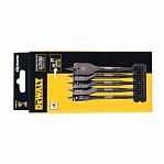 Набор перовых сверл по дереву DeWalt Exstreme DT70833-QZ, шестигранный хвостовик, в упаковке 5 штук