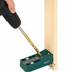 Кондуктор для глухих отверстий FIT 36417, двойной, пластиковый кейс