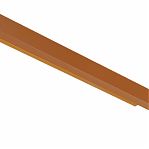 Уголок алюминиевый MasterDeck 30х30х2 мм, гладкий, для торцов настила на террасе, орегон, длина 3 м