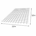 Сетка сварная 3000х2000 мм, ячейка 150х150 мм, d 5.7-6 мм, кладочная