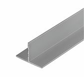Тавр алюминиевый 20х20х2 мм, Т-образный профиль, для строительства, длина 3 м
