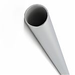 Труба алюминиевая, диаметр 50 мм, толщина стенки 2 мм, длина 3 м