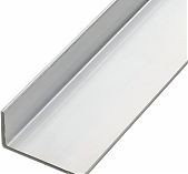 Уголок алюминиевый 40х20х2 мм, гладкий, для монтажа конструкций, длина 3 м