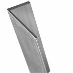 Уголок алюминиевый 40х20х2 мм, гладкий, для монтажа конструкций, длина 3 м