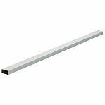 Труба профильная 40х20х1.5 мм, алюминий, прямоугольная, длина 3 м