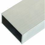 Труба профильная 60х30х2 мм, алюминий, прямоугольная, длина 3 м