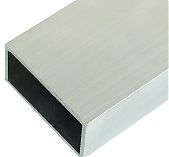 Труба профильная 60х30х2 мм, алюминий, прямоугольная, длина 3 м