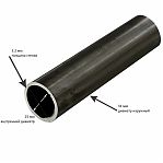 Труба стальная ВГП Ду 25 мм, черная, Дн 31 мм, толщина стенки 3.2 мм, от 1 метра