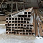 Труба профильная 80х80х3 мм, сталь, квадратная, на отрез от 1 м