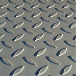 Лист стальной 3х1250х2500 мм, горячекатаный, металлический прокат, рифленый