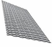 Лист  стальной 4х1000х3000 мм, горячекатаный, металлический прокат, просечно-вытяжной