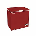 Морозильный ларь WILLMARK CF-250CS, объем 225 л, цвет красный, ручная разморозка