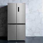 Холодильник трехкамерный Willmark MDC-770IX Dual Inverter, 570 л, цвет Inox, сенсорное управление, Total NoFrost