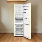 Холодильник двухкамерный Willmark RFN-582DIGB Inverter, объем 410 л, цвет бежевый, электронное управление, Total NoFrost 