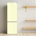 Холодильник двухкамерный Willmark RFN-582DIGB Inverter, объем 410 л, цвет бежевый, электронное управление, Total NoFrost 