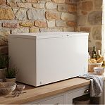 Морозильный ларь Willmark CF-479IW, объем 390 л, цвет белый), ручная разморозка