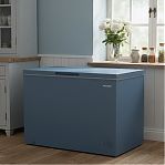 Морозильный ларь Willmark CF-380MS, объем 365 л, цвет синий, ручная разморозка